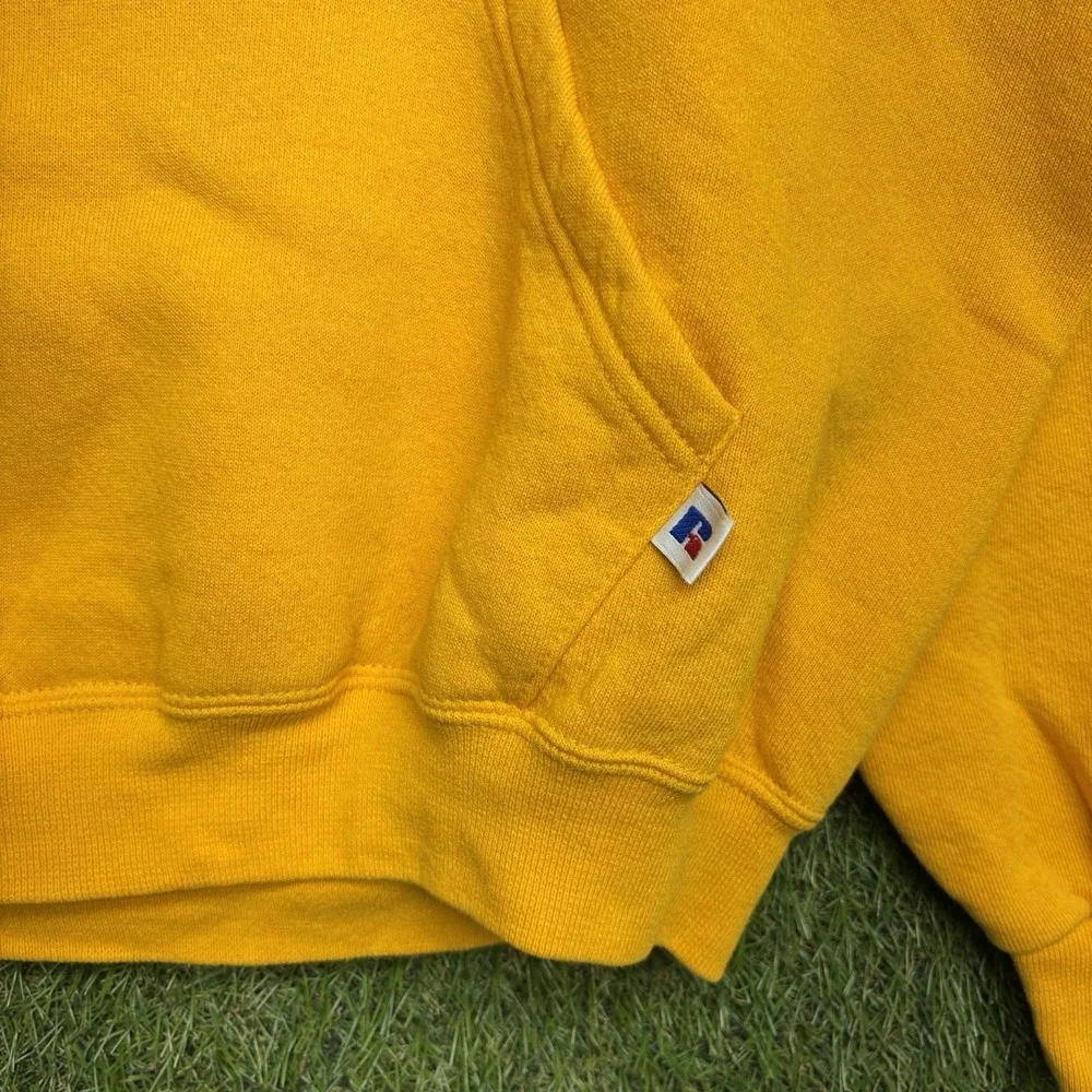 Vintage Minnesota Vikings Hoodie Mens Medium Heavyweight  Embroidered Russell